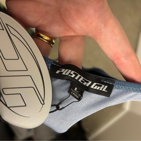 Dolls Kill Backless Halter Dress in Slate Blue - Picture 11 of 11